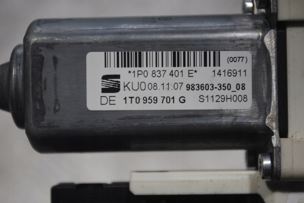 фото №5, Моторчик модуль стекло левый перед 1k0959793m, 1t0959701g seat leon ii 1p