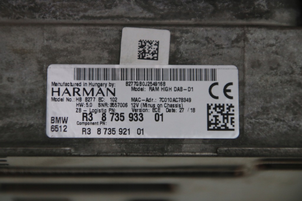 фото №13, Bmw 8 g14 g15 динамики усилитель система аудио harman kardon комплект