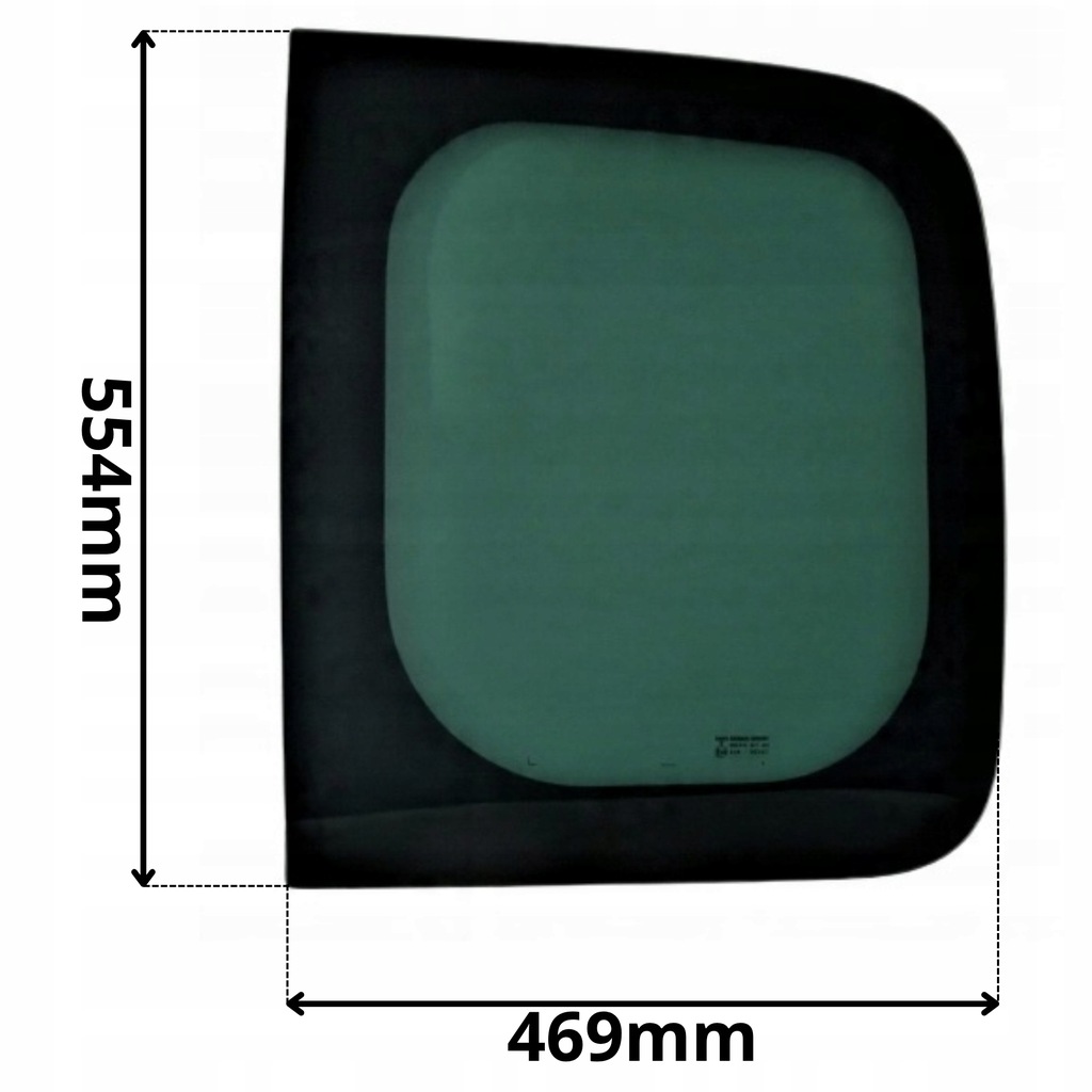 фото №1, Скло права задня w двері renault kangoo ii 2 08- 5172