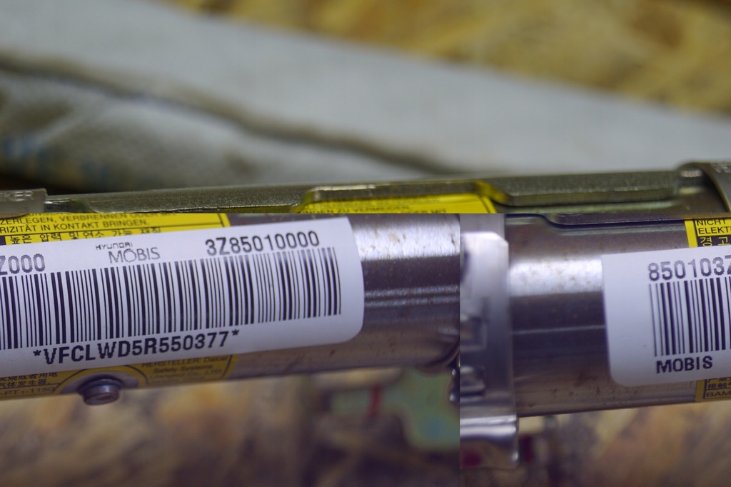 фото №11, Шторка безопасности подушка безопасности левая hyundai i40 3z85010000