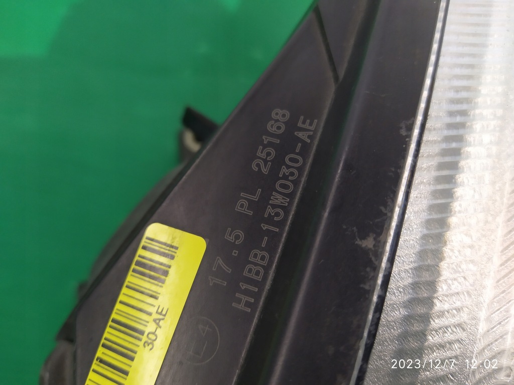 фото №10, Лампа лівий перед ford fiesta mk8 h1bb-13w030