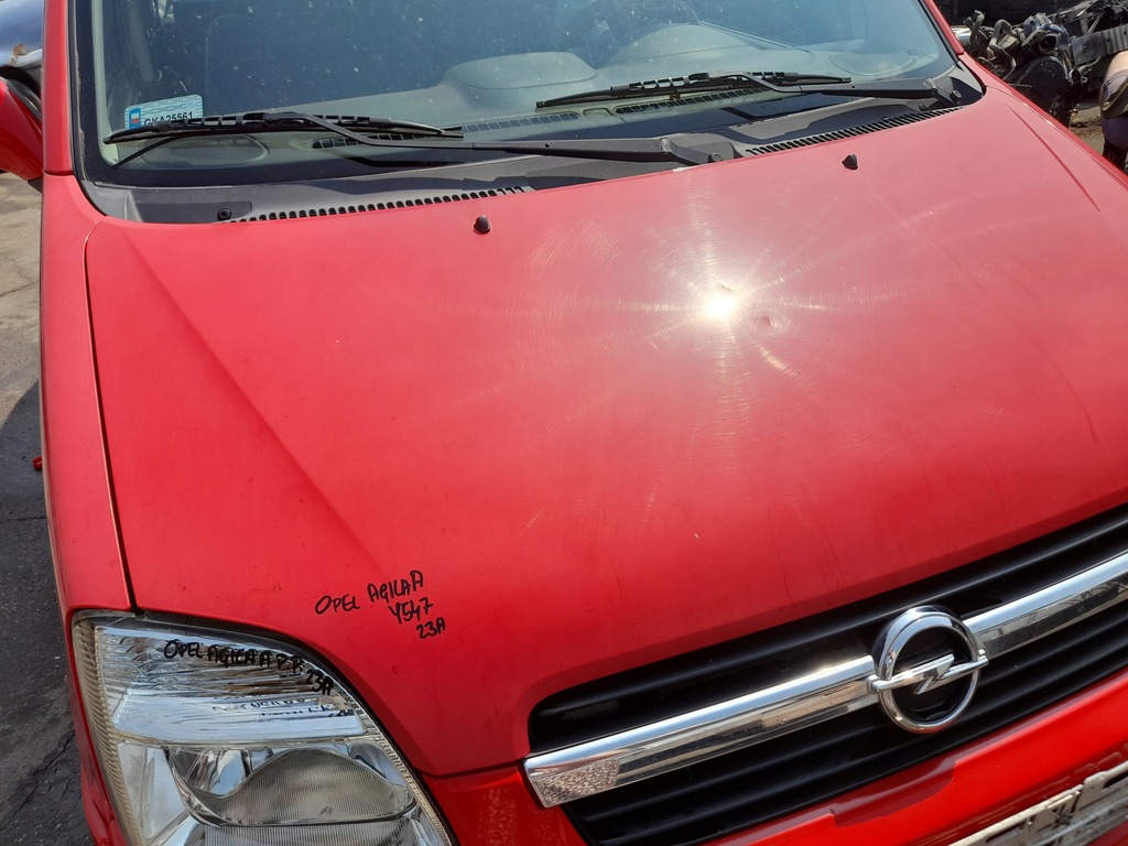 фото №13, Opel agila a капот крышка двигателя y547 79u