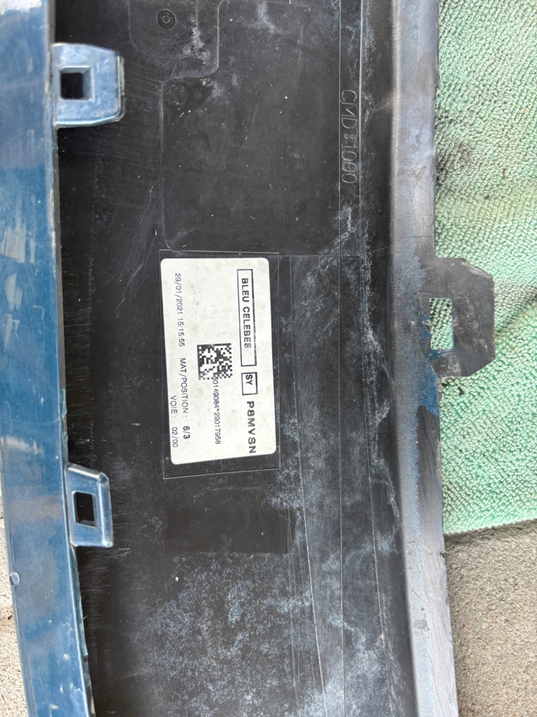 Решітка радіатора решітка радіатора молдинг бампер peugeot 3008 5008 рестайлінг  21-24rok 9836793177 oryg Оригінал