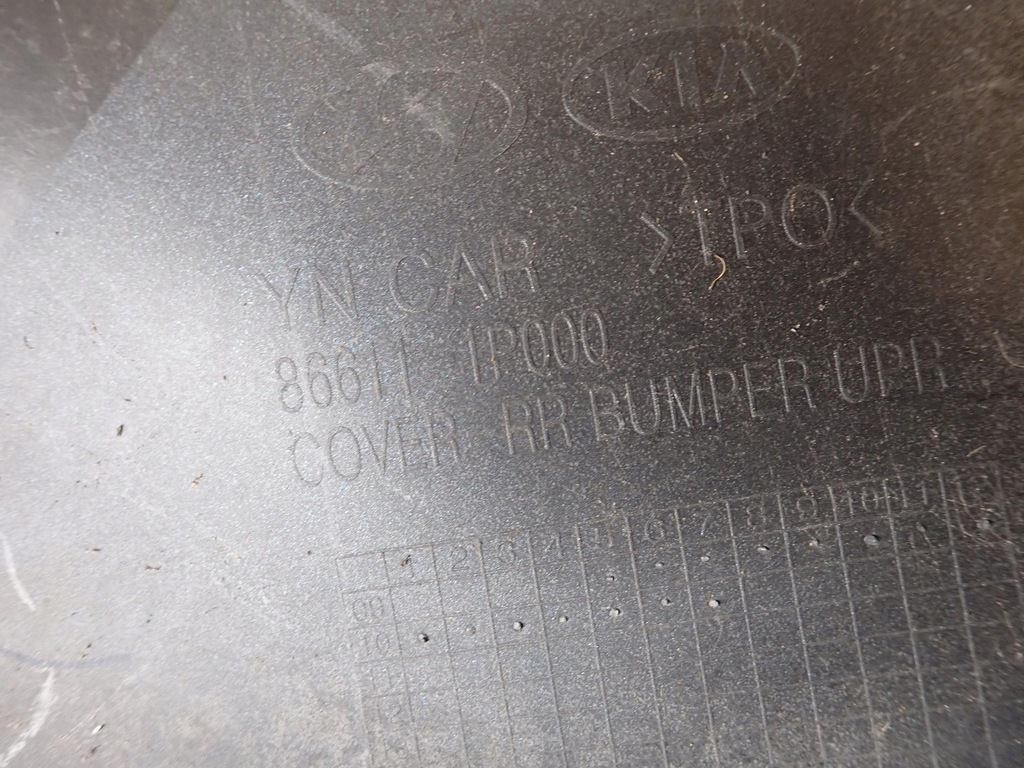 фото №16, Kia venga 09-19 бампер задня задній pdc