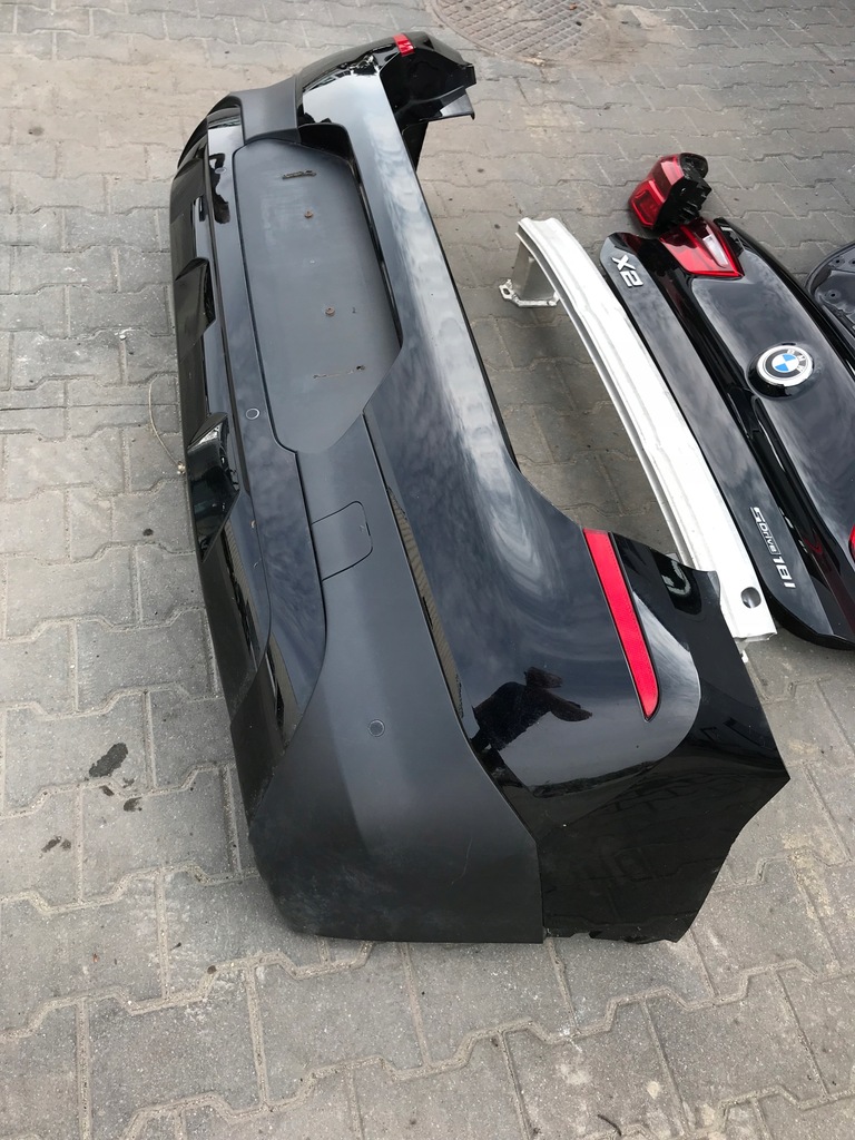 фото №4, Bmw x2 f39 668 крышка багажника бампер лампы балка kompletny задняя