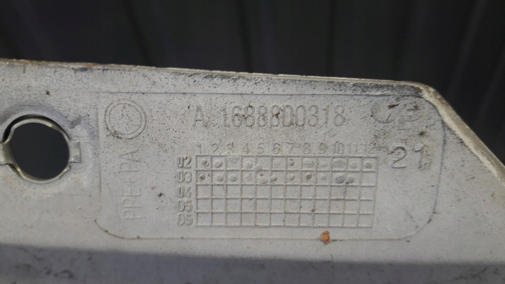 фото №15, A1688800318 крыло левый перед mercedes w168