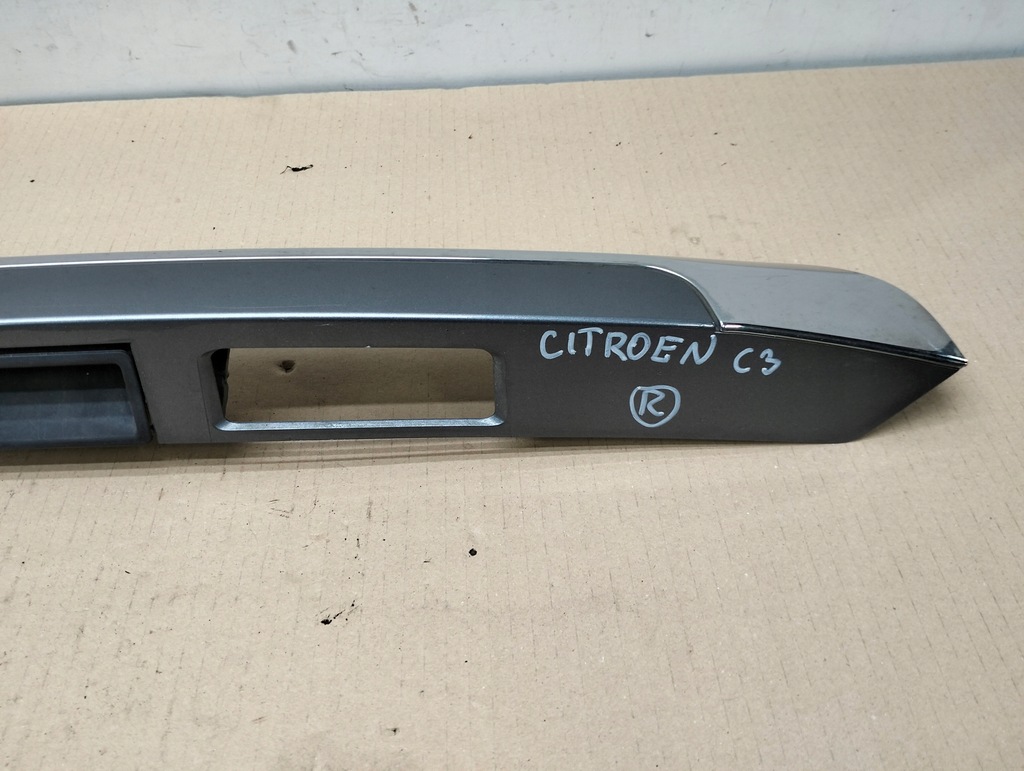 фото №8, Накладка хром ручка кришки задня citroen c3 picasso колір kthc 2008-2012