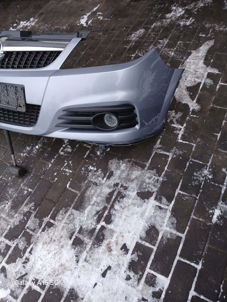 Бампер передний kompletny opel vectra c lift цвет z163 Цена