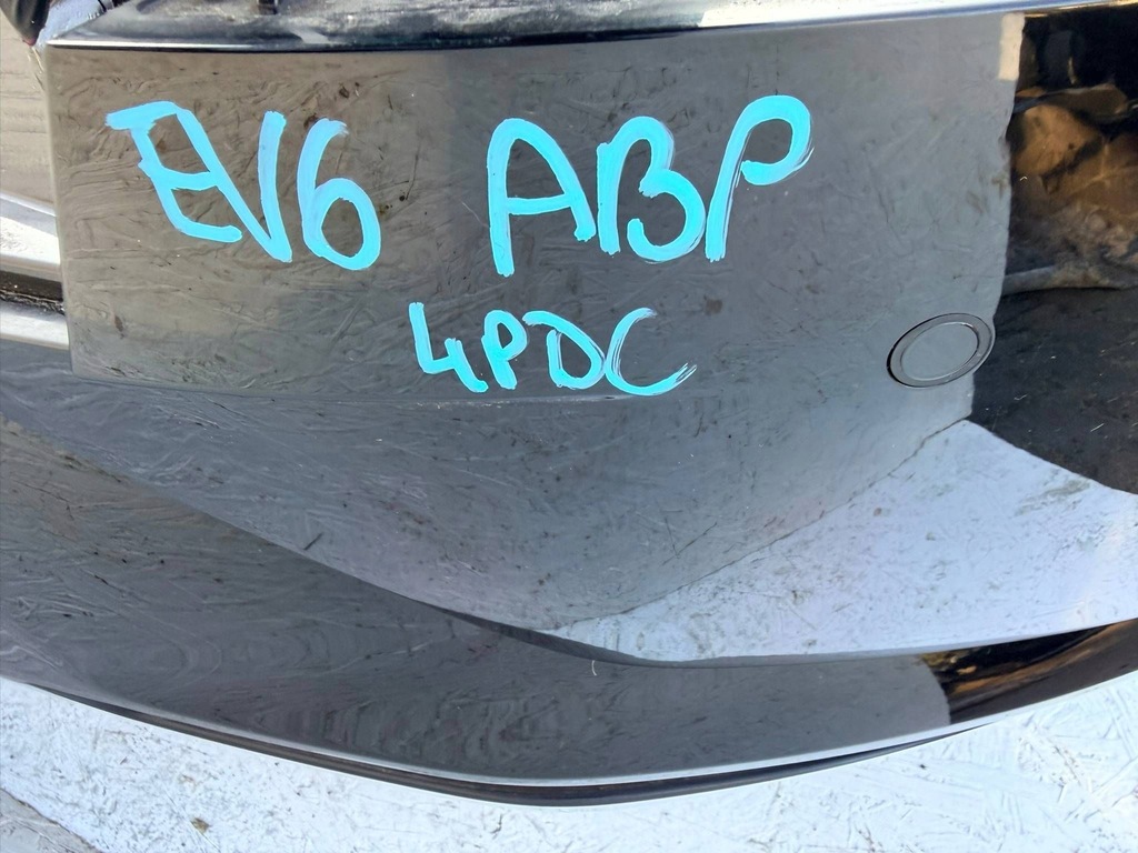 фото №10, Ev6 бампер задняя задний чёрный abp kompletny