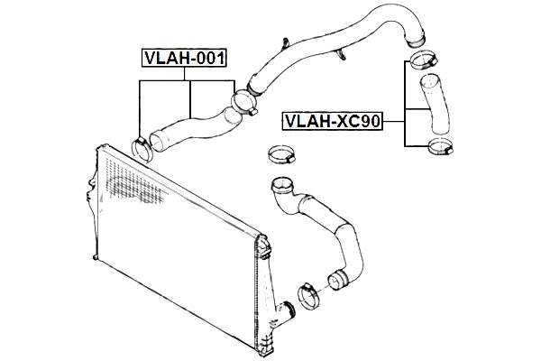 фото №2, Febest шланг повітря наддувний volvo xc90 2003-