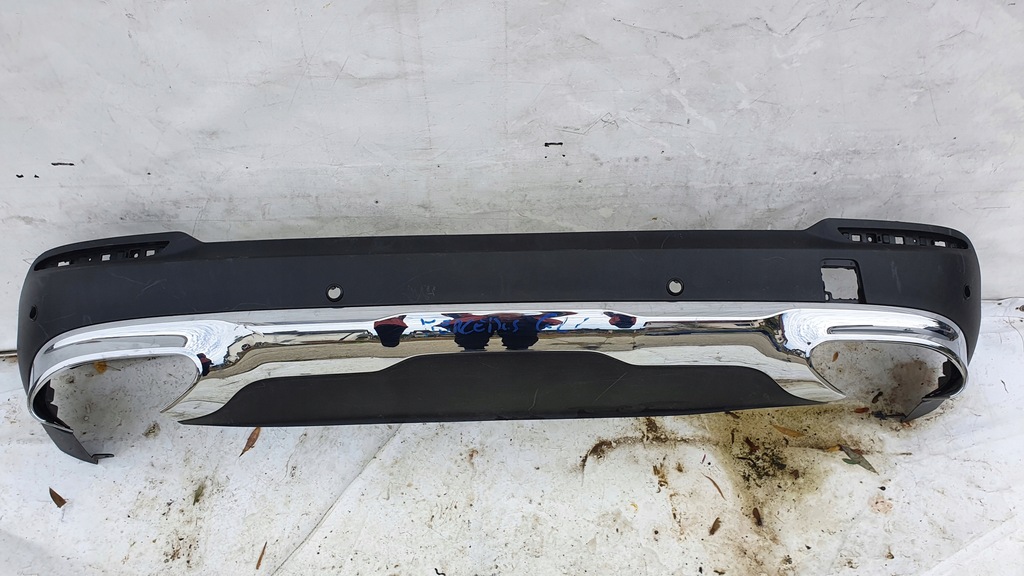 фото №1, Merceds glc x253 бампер задня хром оригінал