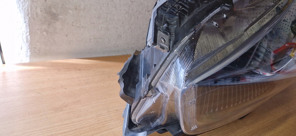 Фара левая ford kuga mk2 рестайлинг  st h7 led черная с Разборки
