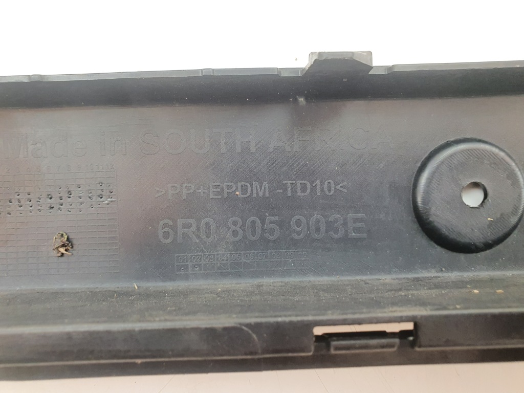 фото №11, Спойлер бампера перед vw polo v cross 6r0805903e