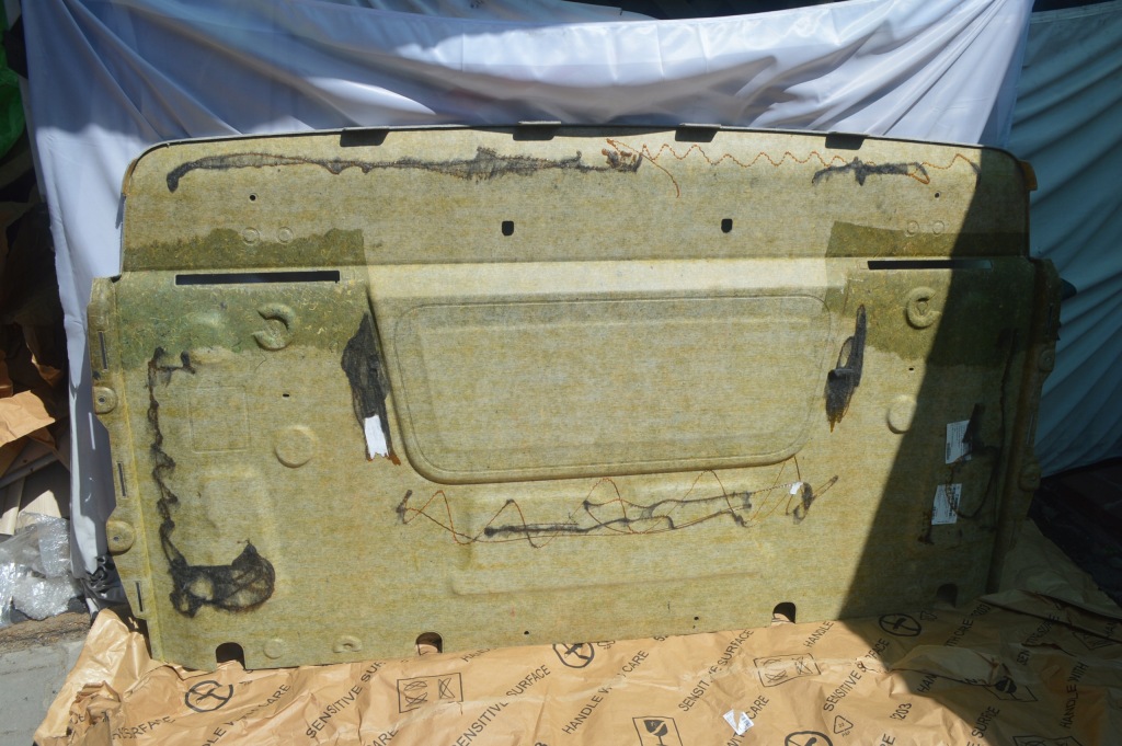 Оббивка накладка кабіни mercedes actros mp4 a9616902441 Зі Шроту