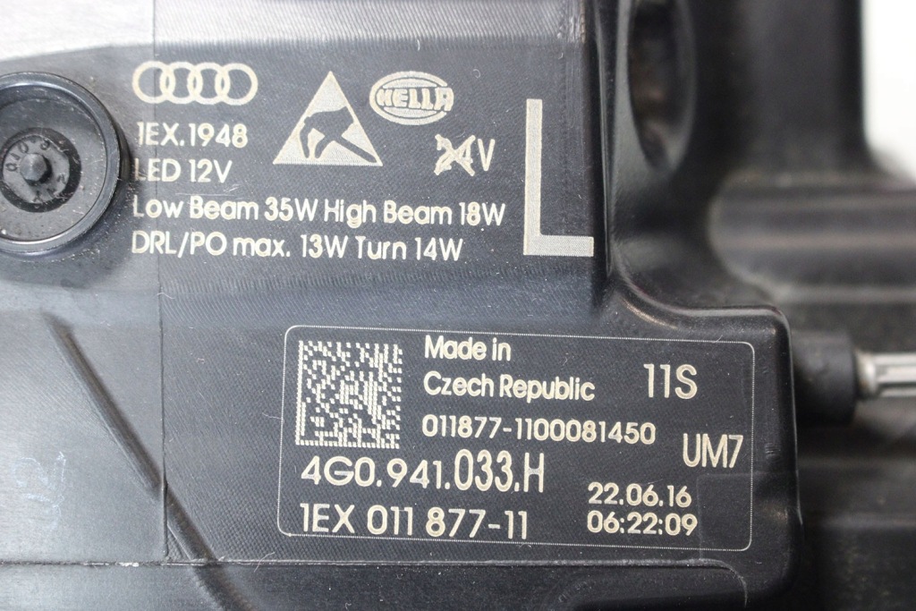 Audi a6 fl рестайлінг  перед капот крила бампер ремінь передній фари підсилювач Ціна