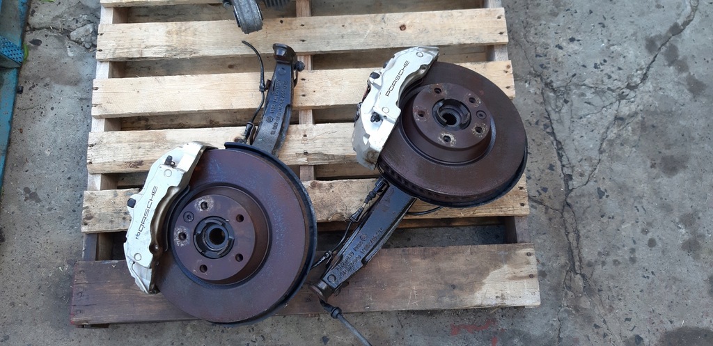 фото №1, Поворотний кулак ступиця перед porsche cayenne s 05r 4.5