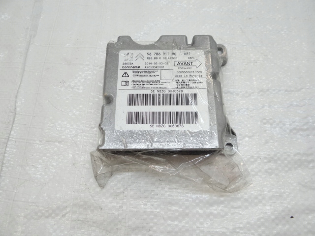 фото №1, Citroen ds5 модуль датчик подушок повітряних air bag 9678691780