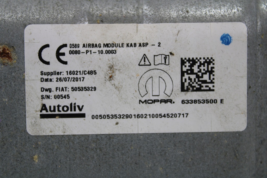 фото №13, Alfa romeo stelvio 2.0t q4 подушка коленная левая водителя 50535329