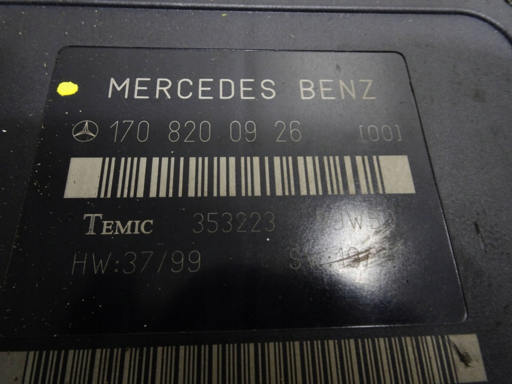 фото №2, Mercedes slk r170 - блок управления модуль крыша