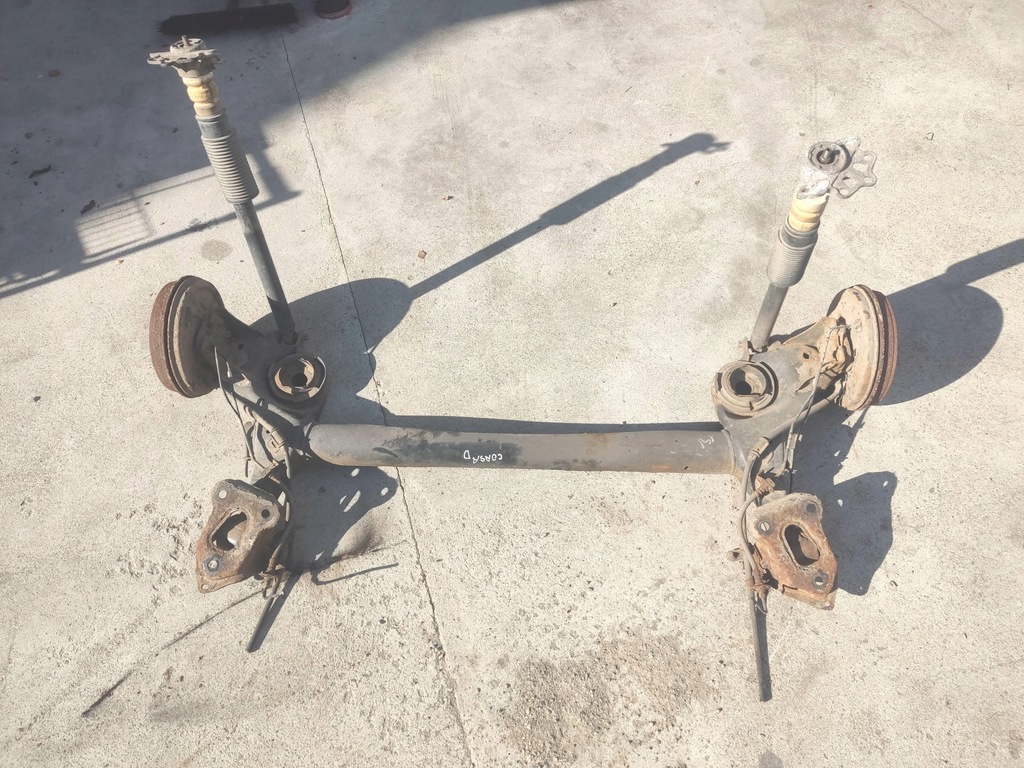 фото №1, Балка задняя opel corsa d 1.3d 75km 2007