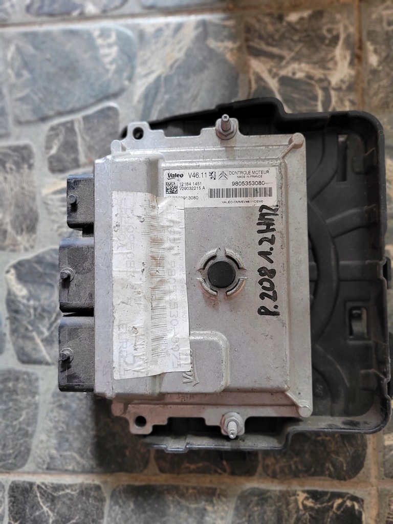 фото №1, Бортовой компьютер двигателя 9805353080