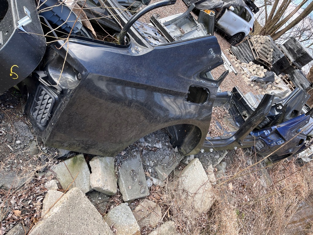 фото №1, Audi a8 d4 4h крыло четверть порог задняя правая