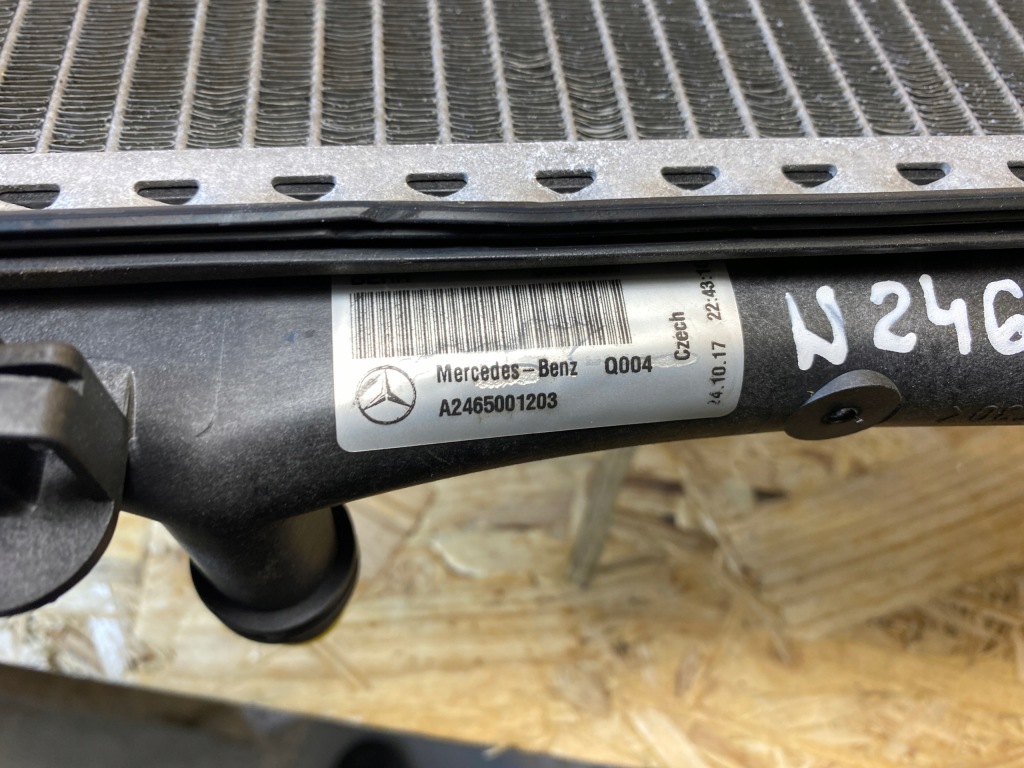 Радиатор воды mercedes w176 w246 w117 1.5d a2465001203 в Украине