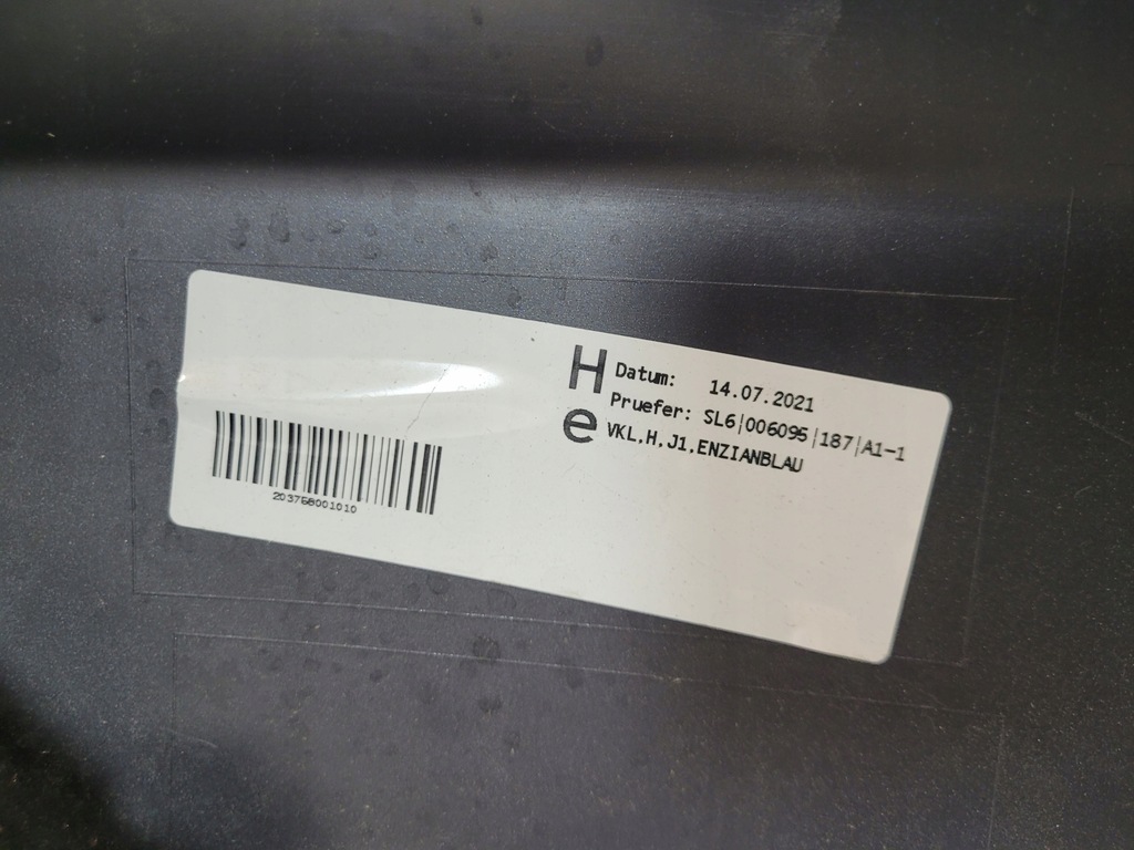 фото №10, Бампер задній задня porsche taycan 19- enzianblau