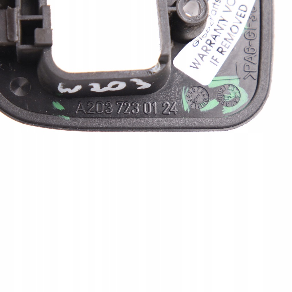 фото №11, Mercedes w203 c209 защита замка дверь левый перед