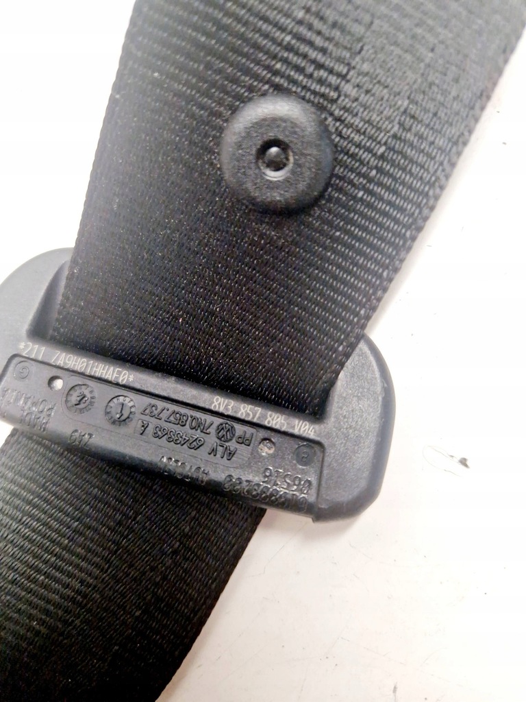 фото №7, Audi a3 s3 8v 2016 pas безпеки сидіння заднього