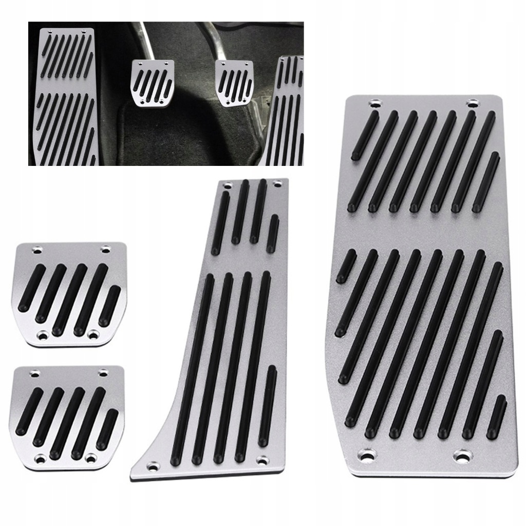 фото №1, Bmw e46 набір накладки na педалі педалей прискорення, зчеплення i гальмівний