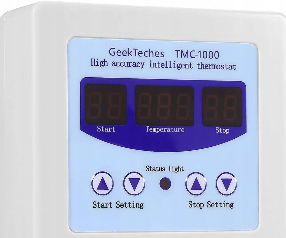 фото №7, Термостат з датчиком led штекер usa