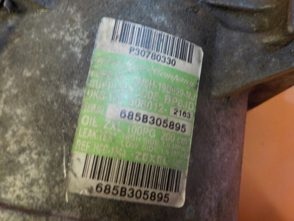 фото №6, Volvo c70 v50 s40 2.4 d5 08r 180km d5244t8 компресор кондиціонера p30780330