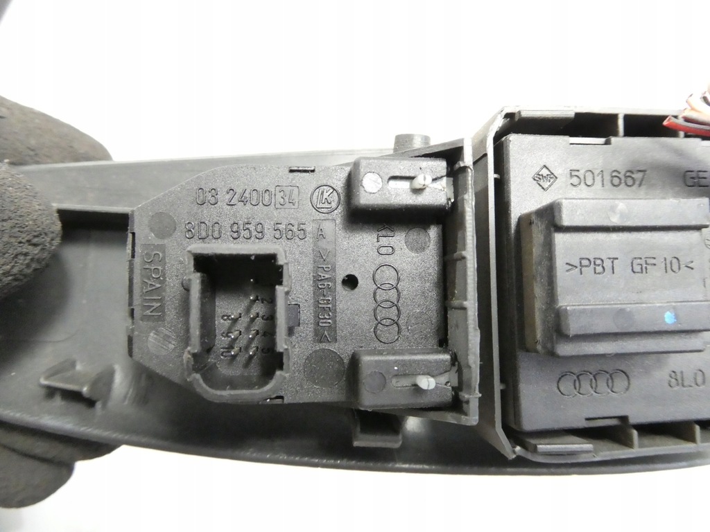 фото №8, Панель перемикач вікон дзеркал audi a3 8l