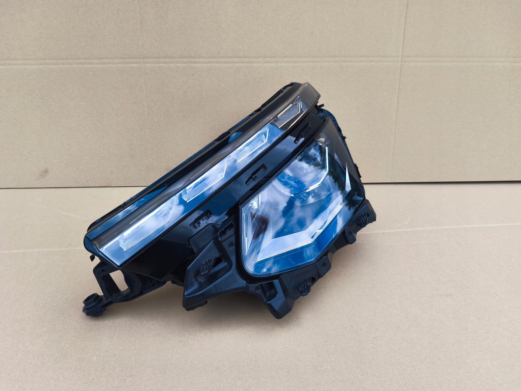 фото №3, Skoda kamiq lift 655 лампа левая перед фара full led crystal lighting