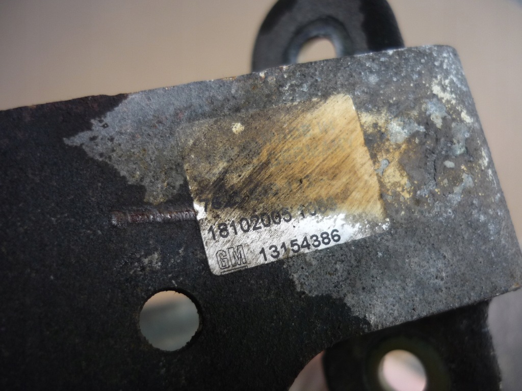 фото №8, Кронштейн насоса підсилювача zf opel zafira b astra h 13154386