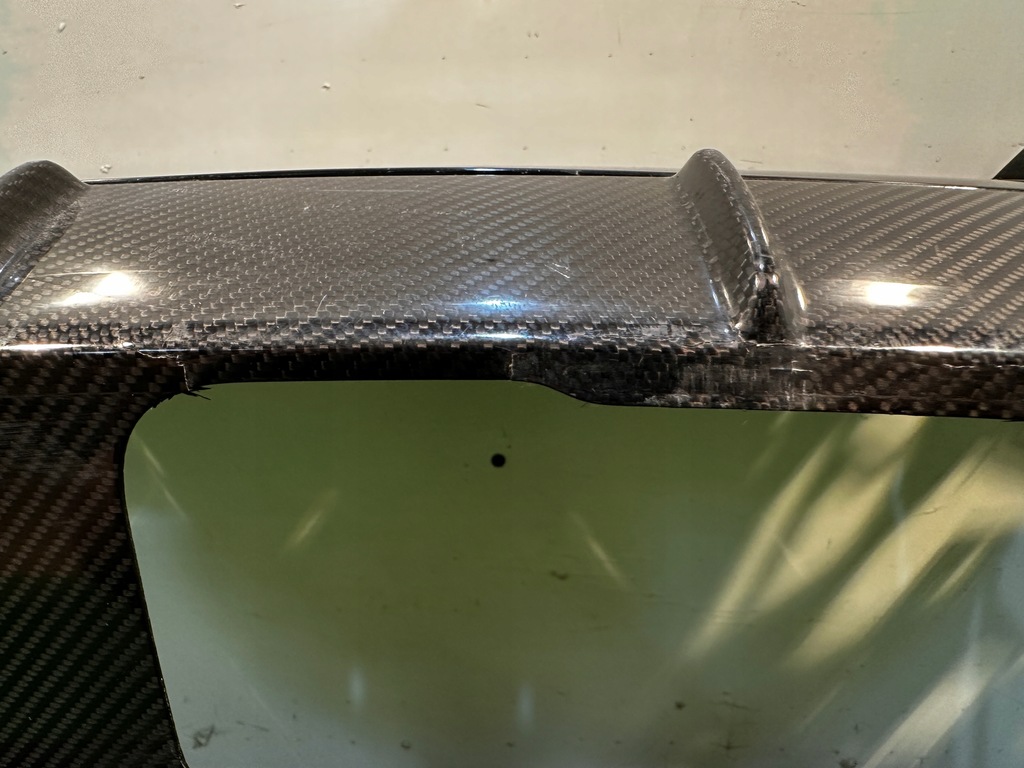 фото №11, Porsche cayenne iii 9y3 coupe бампер задняя задний карбон