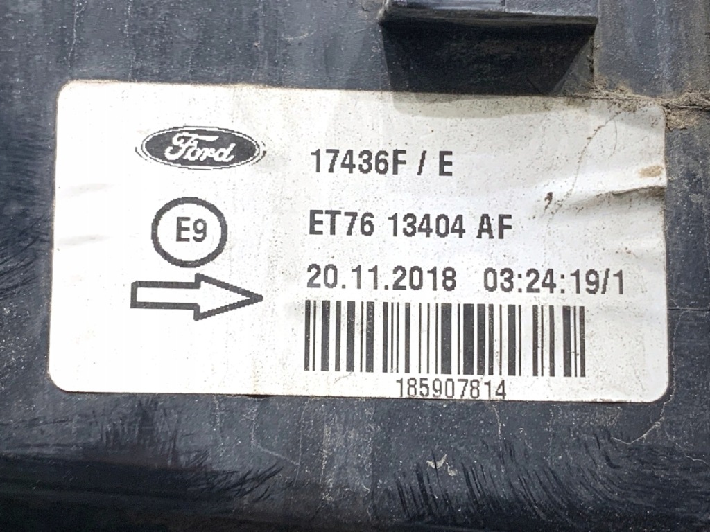 Фара праві задній ford transit courier et7613404af minivan ліхтар Оригінал