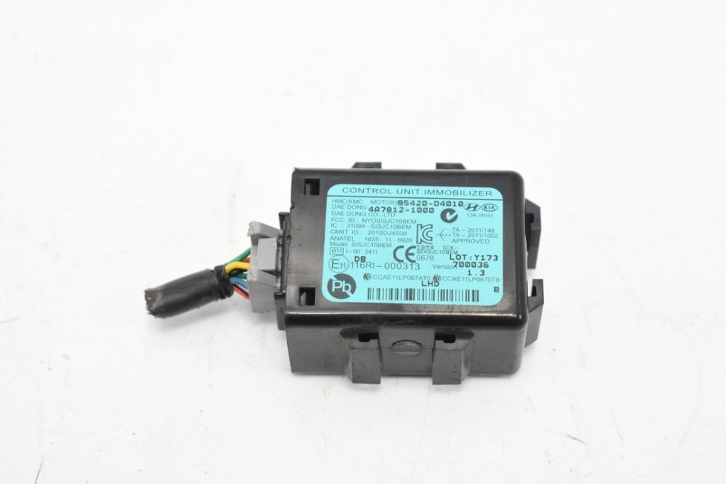 фото №1, Модуль иммобилайзер 95420-d4010 kia picanto iii 17-