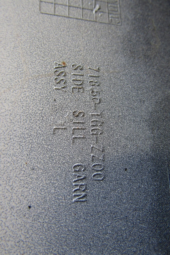 фото №10, Молдинг порог левая honda civic x sedan hb 15-22