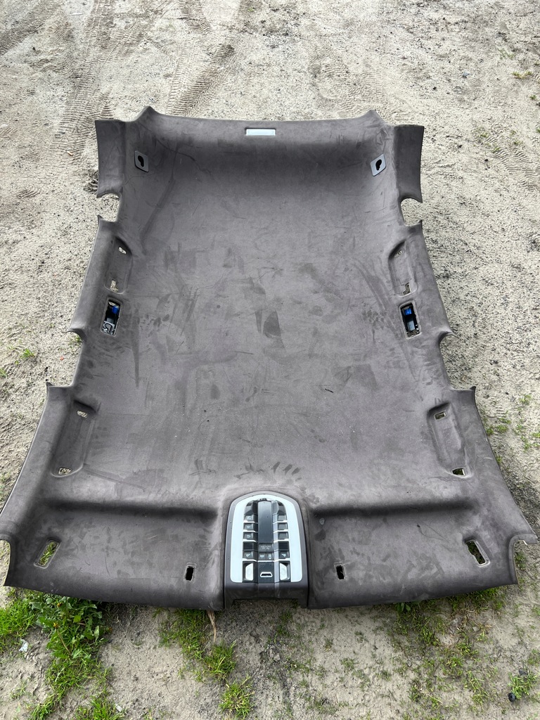 фото №1, Porsche cayenne 7p5 стеля alcantara коричневий