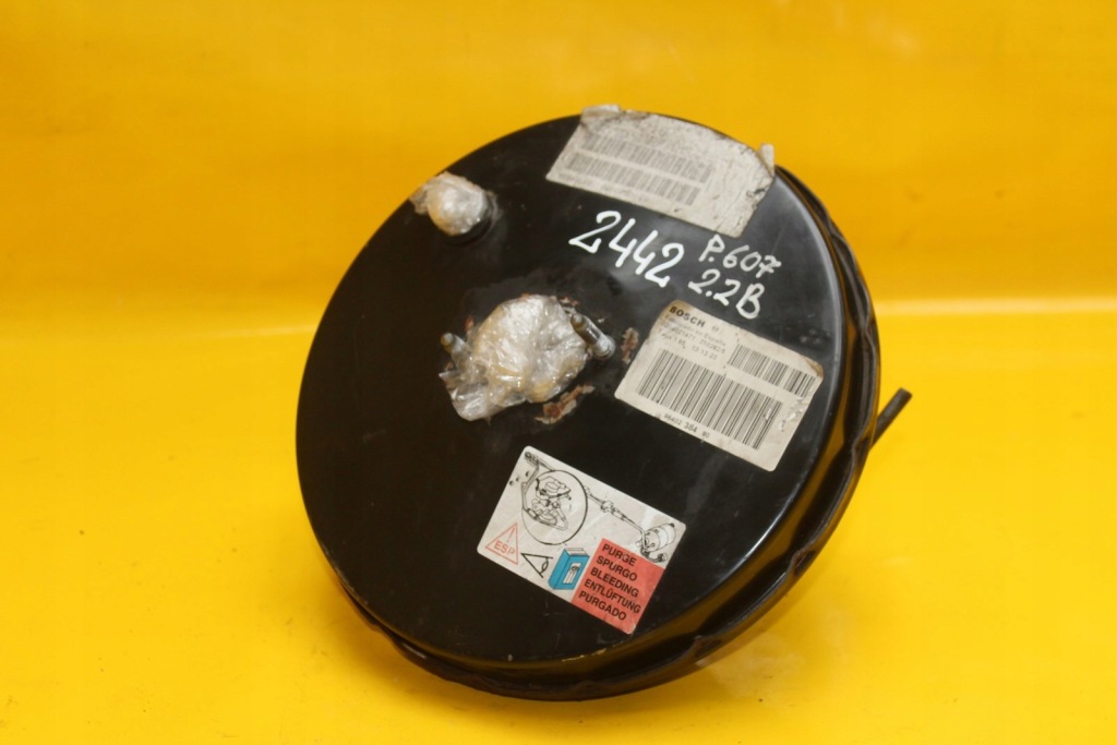 фото №1, Усилитель тормозов тормозные peugeot 607 2.2b 9640238480