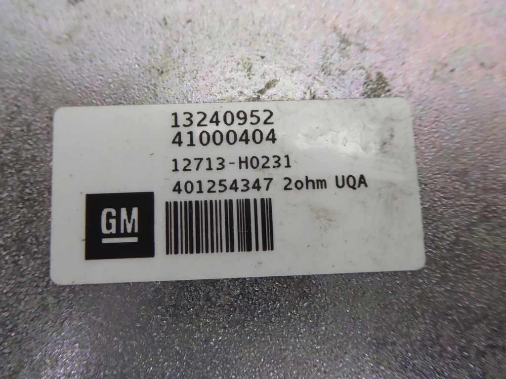 фото №4, Динамік задній задня infinity opel insignia 13240952