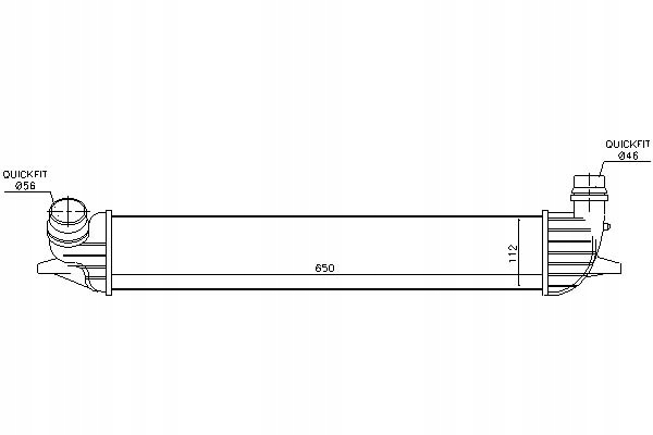 Купить Nissens 96625 радиатор воздуха наддувочный