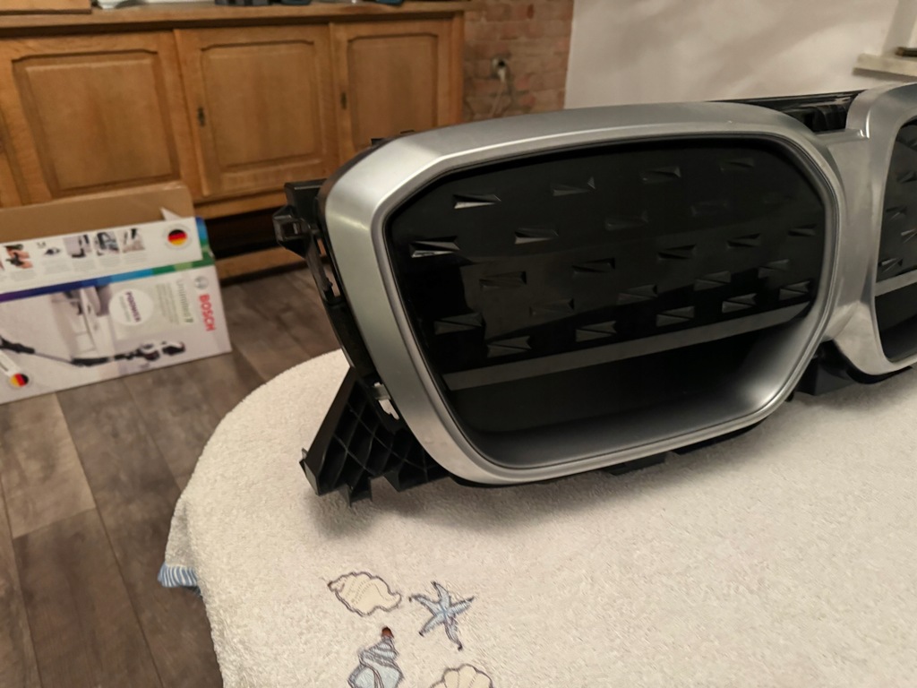 фото №5, Bmw ix3 g08 жалюзі шторка повітропровід повітря решітка радіатора оригінал