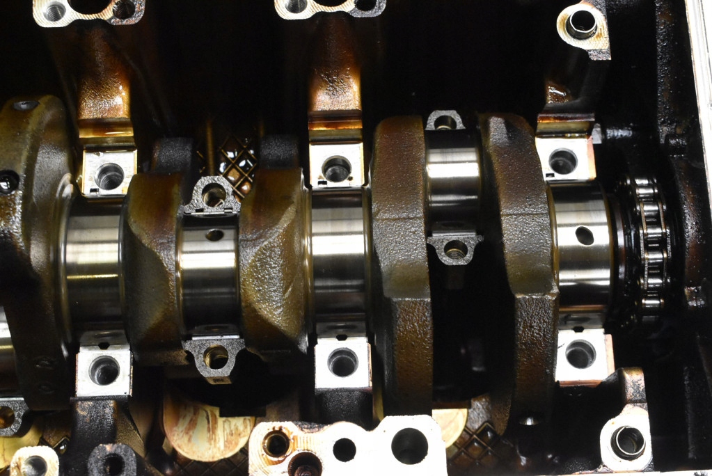 фото №14, Блок dół двигателя wał m52b20 bmw e39 2.0i 150 km 95-00