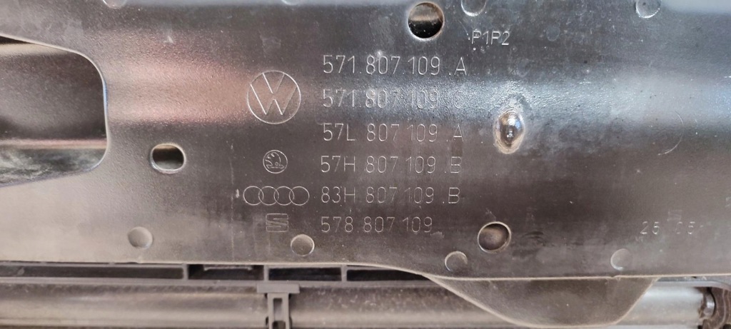 Vw tayron ремінь передній радіатор комплект 1.5 etsi 57l805588h 57l807109a в Україні