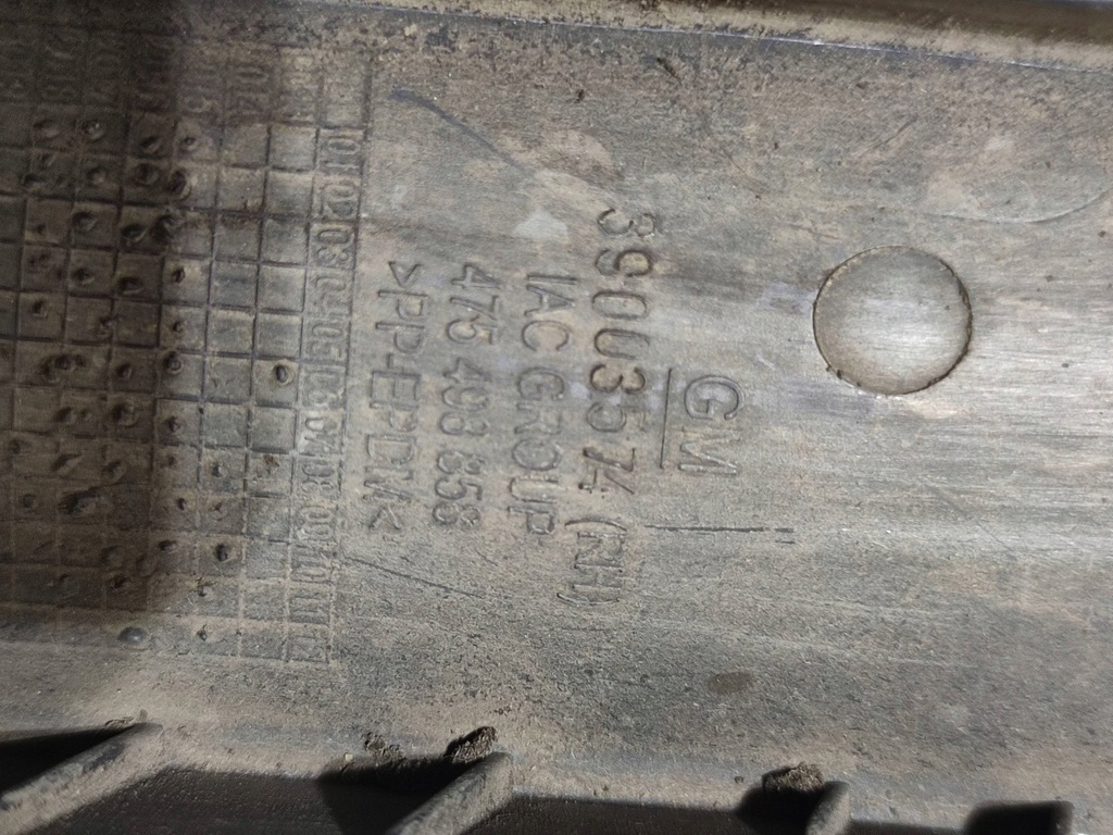 фото №7, Opel corsa e 2018 накладка-спойлер бампера правый