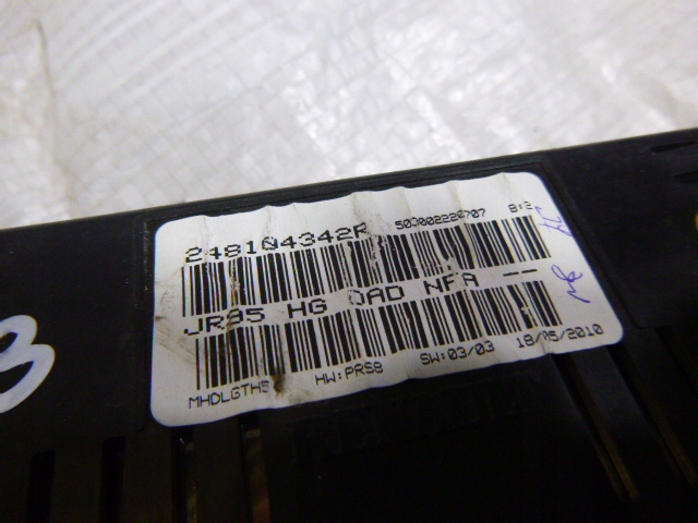 фото №3, Дисплей лічильник renault scenic iii 248104342r