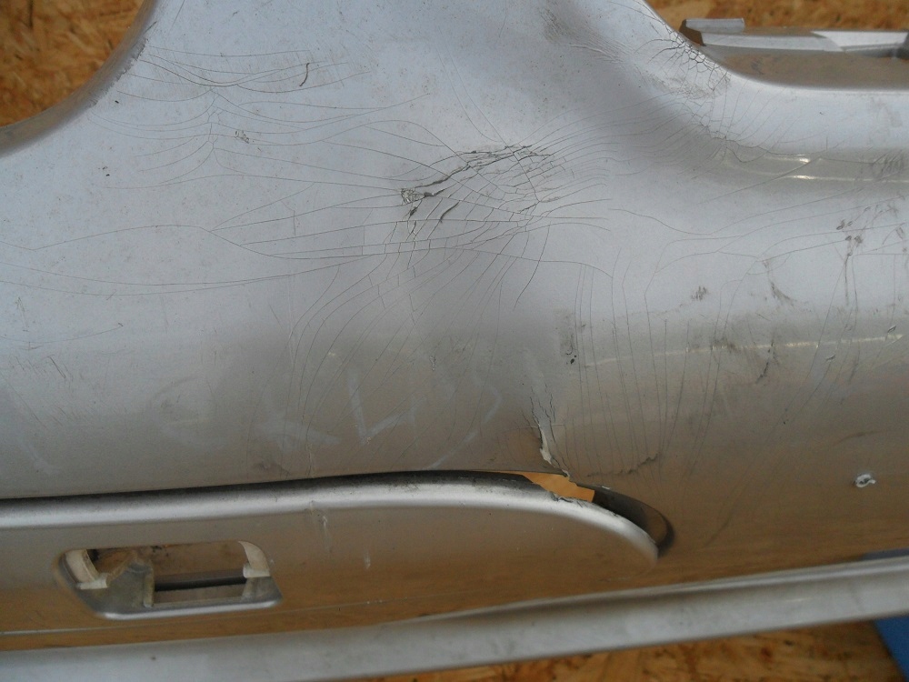 Mercedes c-klassa w203 2001- бампер Зі Шроту